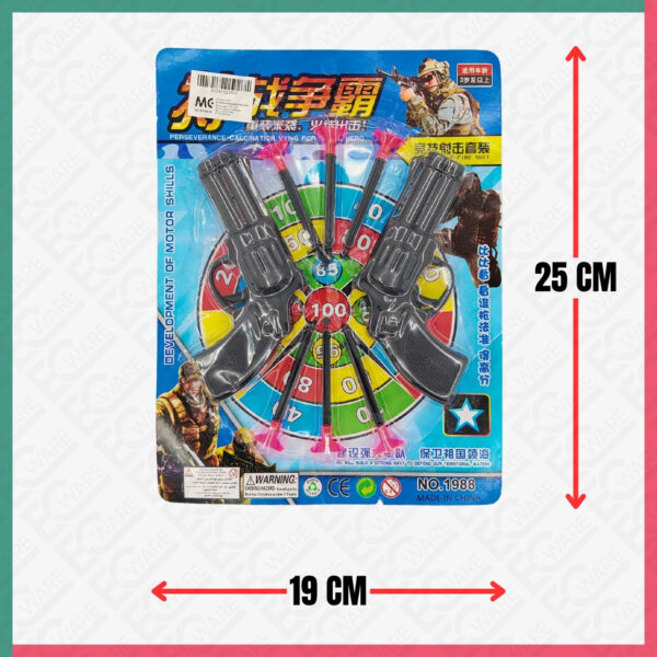 2Pcs Competitive Fire Suit Gun Play Set