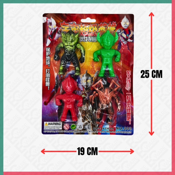 4Pcs Ultraman