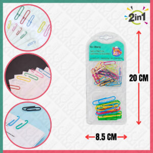 Colored Paper Clips Mix