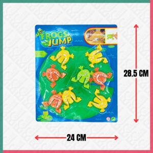 8Pcs Frog Jump
