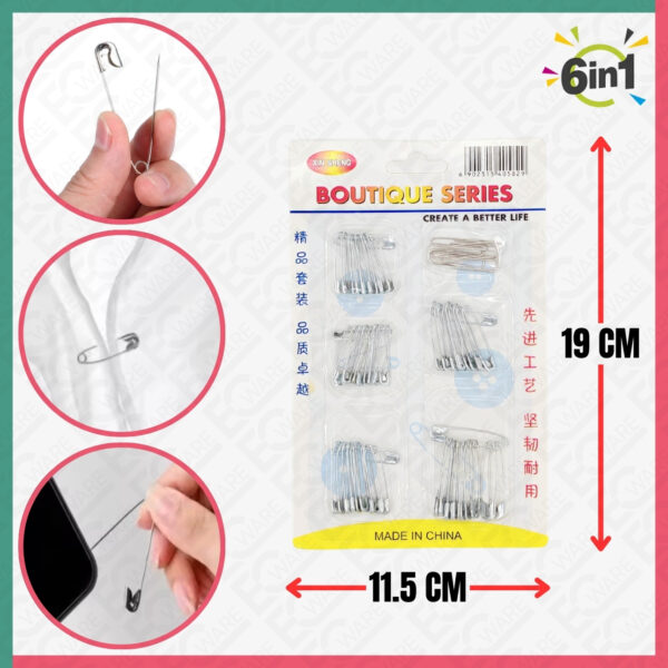 6 Different Type of Safety Pin