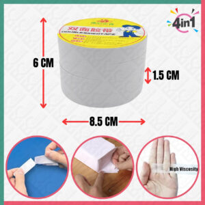 4Pcs Double Sided Tape