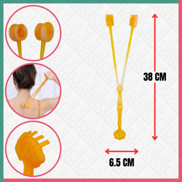 Back Scratcher With  Massage Stick