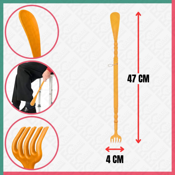 Back Scratcher With Shoe Horn
