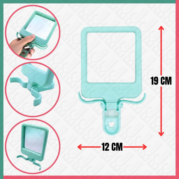 Square Mirror With Handle