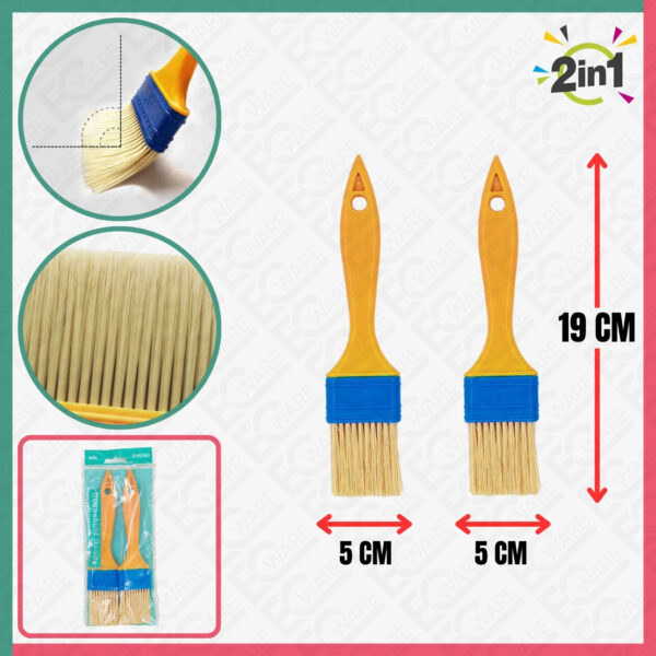 2Pcs Nylon Paint Brush [2 INCH]