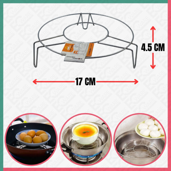 Steam Rack Stand [16CM] Stainless Steel