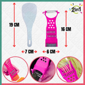 Multipurpose Peeler  Rice Scoop