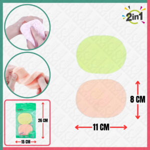 2Pcs Powder Puff (MIXUEER)