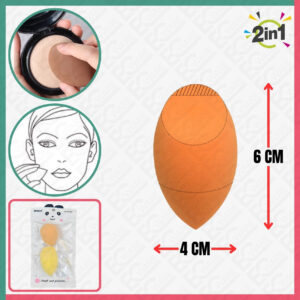 2Pcs Powder Puff Water Drop Shape (MIXUEER)
