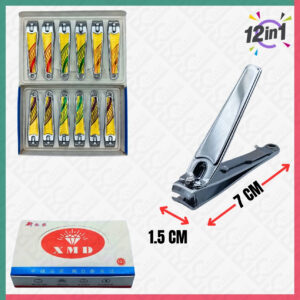 12Pcs Nail Clipper