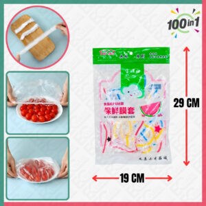 100Pcs Disposable Food Cover (BaoXiFu)
