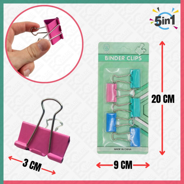 Binder Clips (5Pcs) [30MM]
