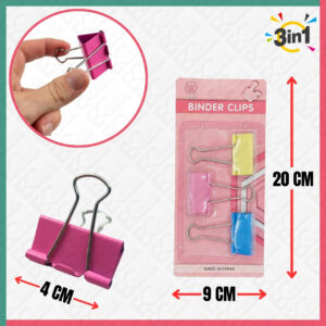 Binder Clips (3Pcs) [40MM]