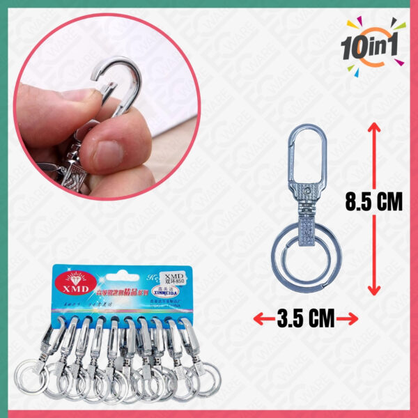 10Pcs Keychain With Hook