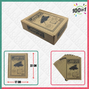100Pcs Fly Sticker/Pelekat-Lalat (JAWS1001) [JUAL PEK PENUH]