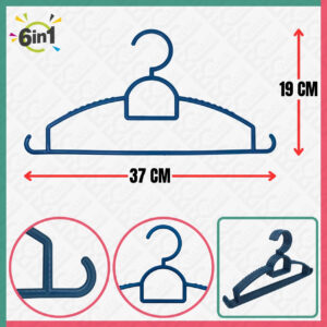PP-HLB4506 Penguin Hanger (6in1)
