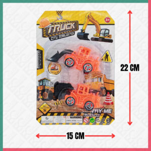 2Pcs Construction Truck
