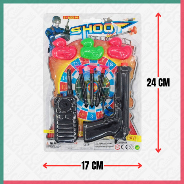 SHOOT Police Play Set (3Pcs Duck+Gun)