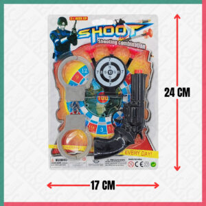 SHOOT Police Play Set (Gun+Handcuff)