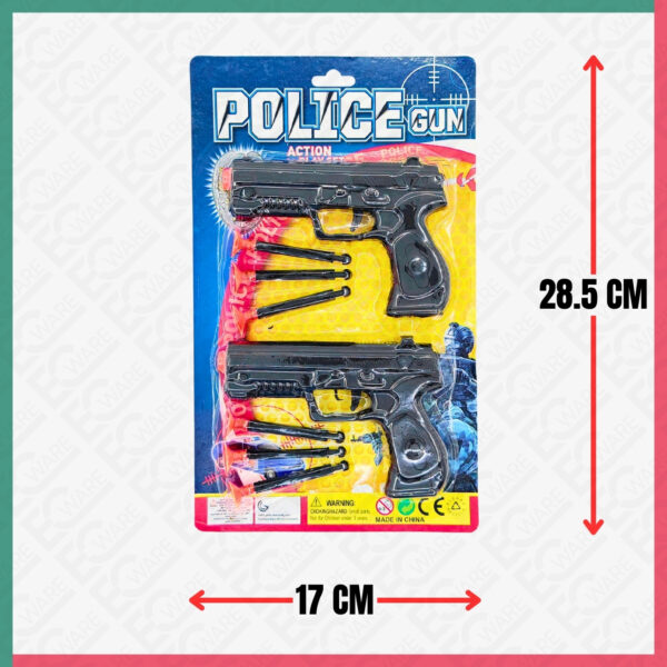 Police Gun Play Set With 2 Guns