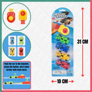 4Pcs Racing Speed F1 With Launcher