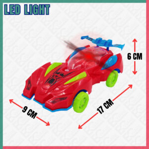 Pull String 4WD Racer With LED Light