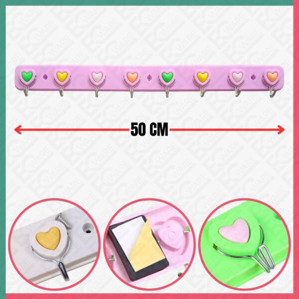 Self Adhesive Hook (8 Hooks)