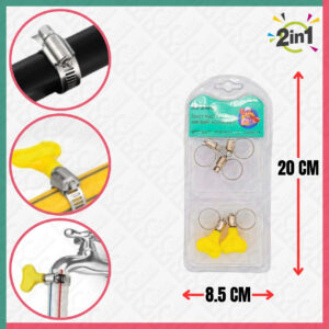 Adjustable Hose Clip Clamp Mix (5Pcs)