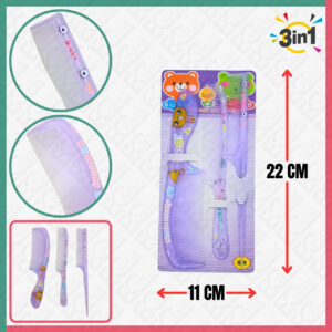3Pcs Hair Comb (Ai Shu)