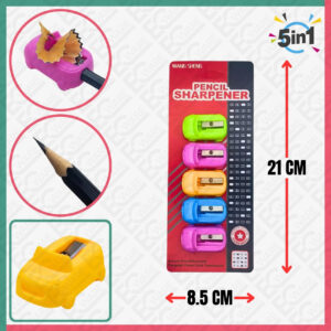 5Pcs Pensil Sharpener (Wang Sheng)