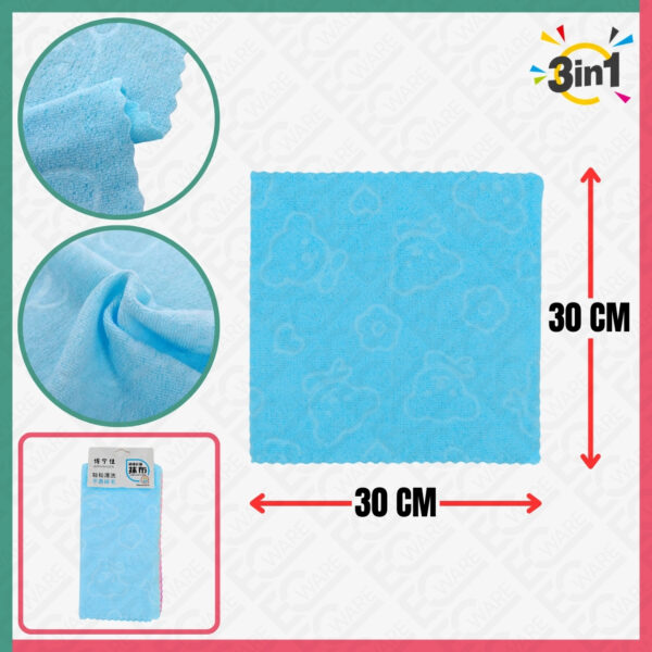 3PCS Coralline Cloth [30CM X 30CM]