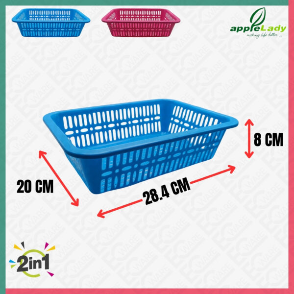 HG1012 Rectangle Colander (2in1)