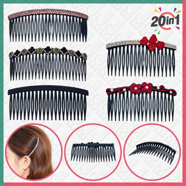Hair Comb Clips Mix [JUAL PEK PENUH]