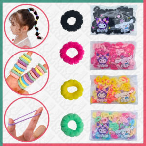 Soft Cotton Hair Elastics