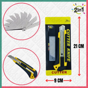 Cutter Knife + Snap Blade Set
