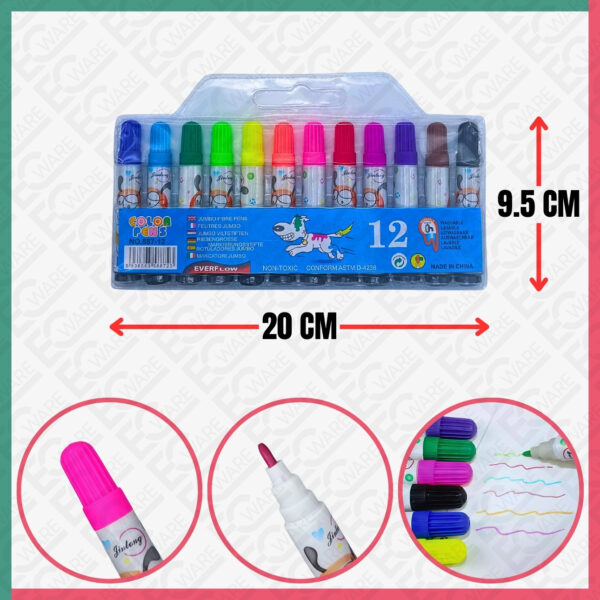12Pcs Watercolor Marker Set (887)