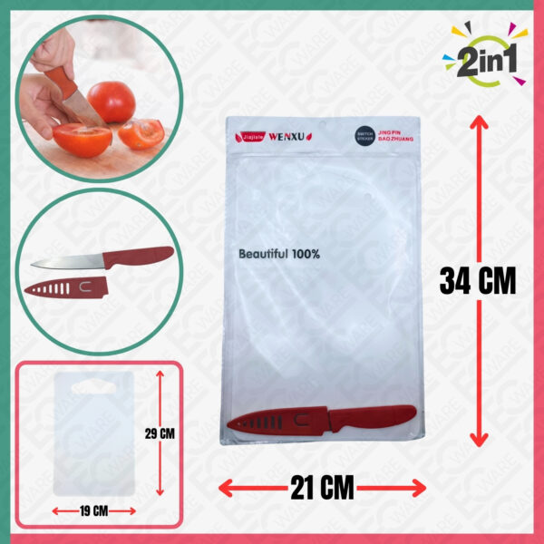 Cutting Board + Knife Set (WENXU)