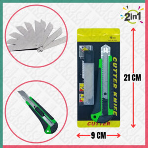 Cutter Knife + Snap Blade Set