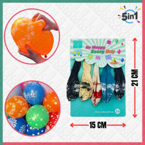 5Pcs Balloons Be Happy Every Day (CF/999)