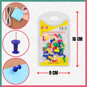 Colourful Push Pins