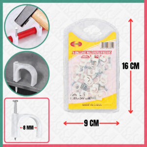 PVC Cable Clip [8MM]
