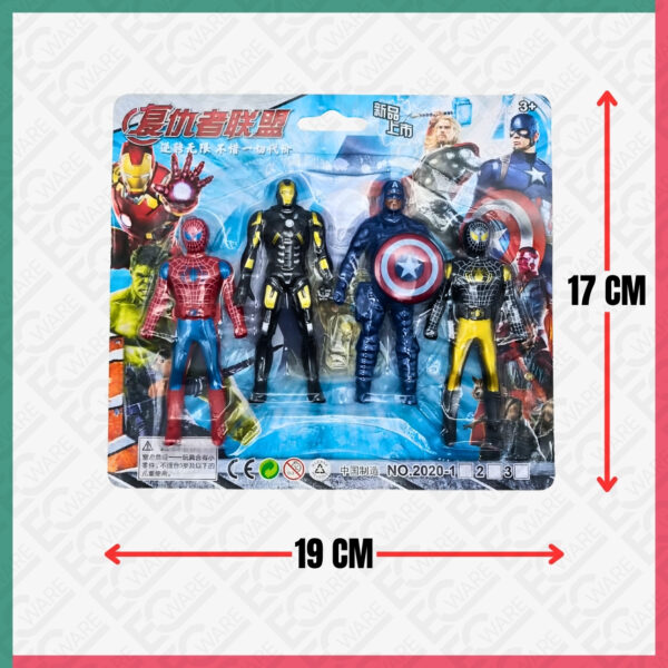 4Pcs Avengers Hero Set