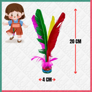 Colourful Shuttlecock