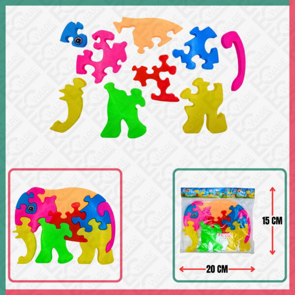 Jigsaw Puzzle Toy - Elephant