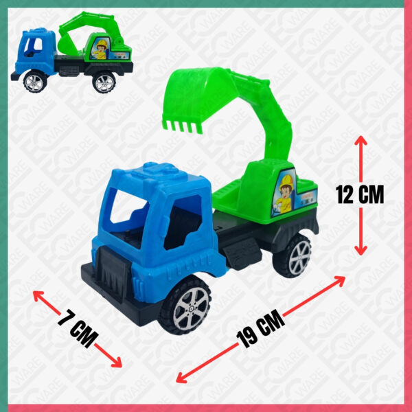Construction Truck With  Excavator (108)