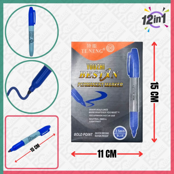 Permanent Marker (BLUE) [JUAL PEK PENUH]