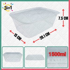 NISO PP1500 M'wave Container [3IN1]