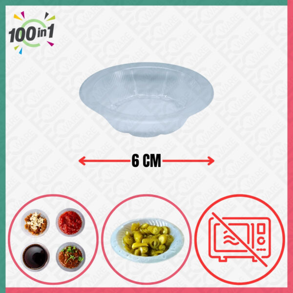 NISO PPCP100'S Disposable Chili Plate [100Pcs]