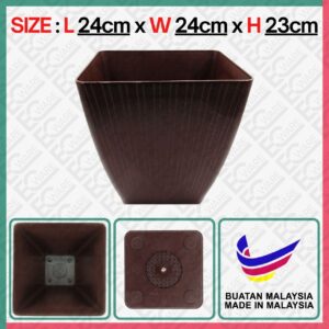 Flower Pot Square PP145-C